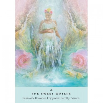 Kosmetinis defektas Healing Waters Oracle kortos Hay House
